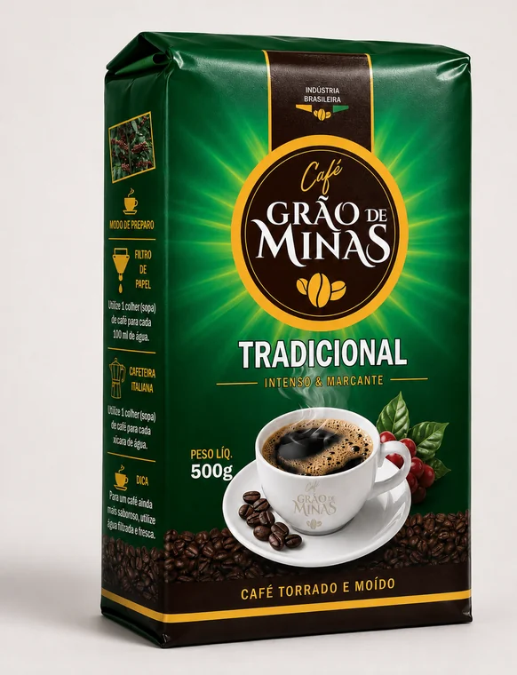 Café Grão de Minas Tradicional 500 g
